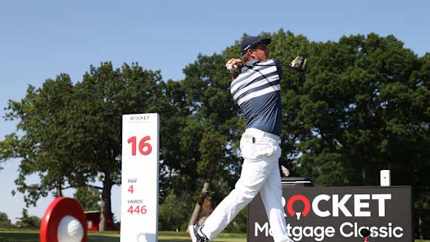 Winner Bryson DeChambeau PGA Tour 2020 Rocket Mortgage Classic final round